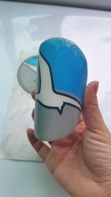 自己接着ポリ塩化ビニールの低下の接着剤のロゴを印刷する半球形のエポキシのステッカー
