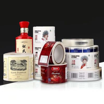 マットのラミネーションのビニールのワイン・ボトルのステッカーのラベルは私用印刷を防水する