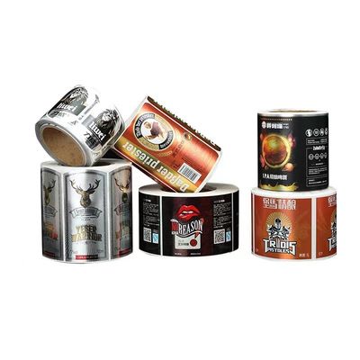 マットのラミネーションのビニールのワイン・ボトルのステッカーのラベルは私用印刷を防水する