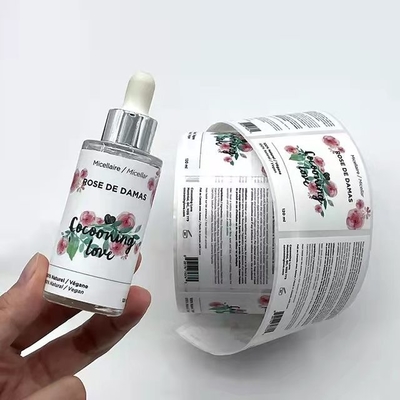 屋外Sanitizerのびんのステッカーの接着剤を印刷するパーソナル ケアの化粧品のラベル