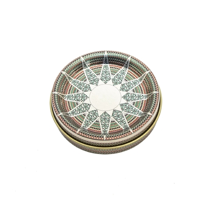 ローズの金の錫の金属の蝋燭の容器小型OEM ODM
