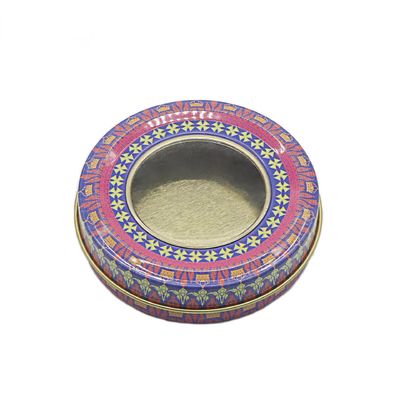 ギフトの金の金属1g 2g 3g 5gのための包装の缶のあたりで小さい空のサフランの錫箱