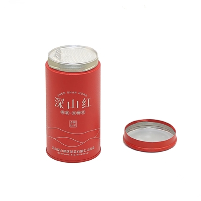 コーヒーふたと甘い多味の茶積み重ね可能な多層のための蝶番を付けられた金属の錫箱