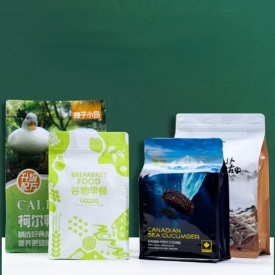 日付の包むジップ ロック式ホイルが付いている袋の上のマットの終わりのプラスチック立場はResealable実を結ぶ
