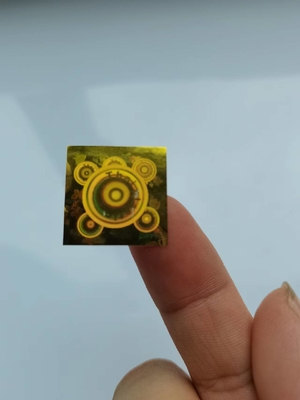 Holoの反偽造のステッカー レーザーの保証通し番号は消費者を一周する習慣を保護する