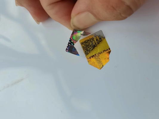 防水ホログラフィック偽造防止ステッカー フィルム ラベル
