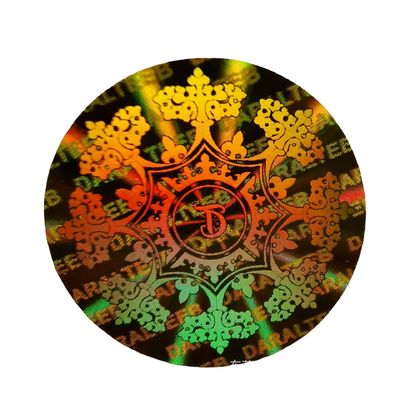 グラシン/解放のペーパー包装のホログラム、光沢のある/無光沢のホログラムのステッカーの