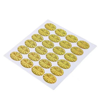 グラシン/解放のペーパー包装のホログラム、光沢のある/無光沢のホログラムのステッカーの